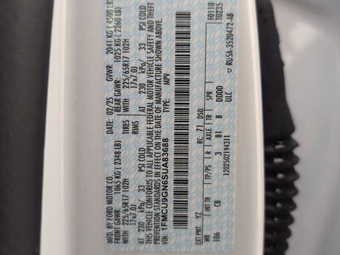 Certified 2025 Ford Escape Active image 48