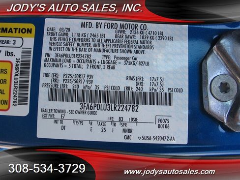 Used 2020 Ford Fusion SE FWD image 38