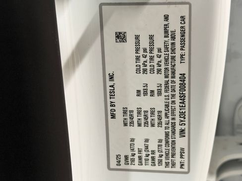 Used 2025 Tesla Model 3 Long Range RWD image 34