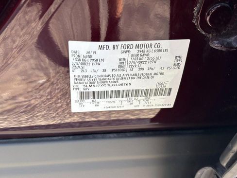 Used 2020 Lincoln Aviator Reserve w/ Equipment Group 202A image 26