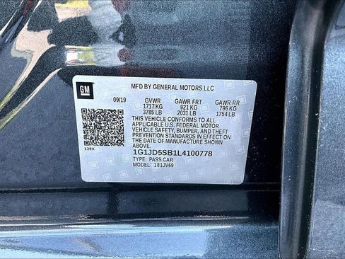 Used 2020 Chevrolet Sonic LT FWD image 21