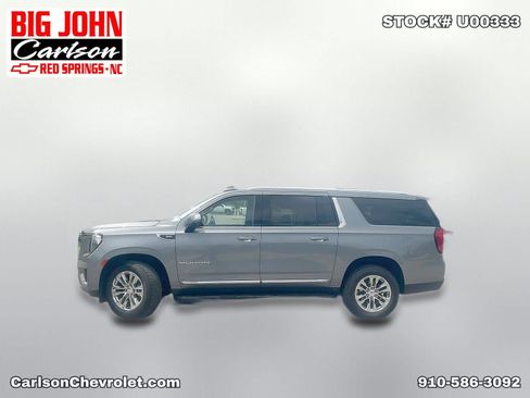 Used 2021 GMC Yukon XL SLT w/ SLT Luxury Plus Package RWD image 3