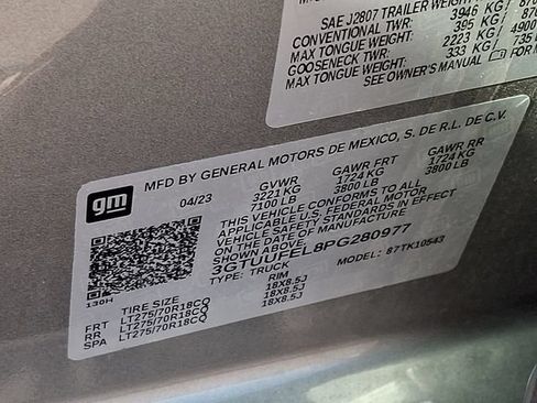 Used 2023 GMC Sierra 1500 AT4X AWD/4WD image 27