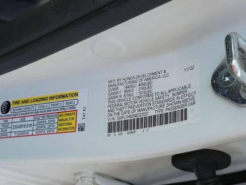 Used 2022 Honda Civic Sport Touring image 40