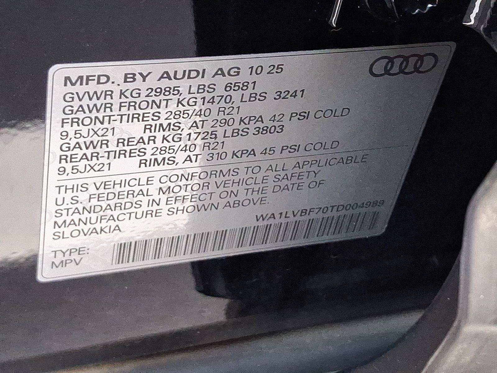 Used 2026 Audi Q7 3.0T Premium Plus AWD/4WD image 28