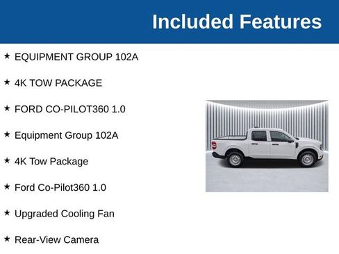 New 2025 Ford Maverick XL w/ 4K Tow Package AWD/4WD image 4