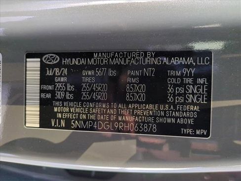 Used 2024 Hyundai Santa Fe Limited image 25