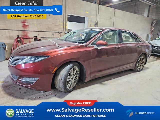 Used 2015 Lincoln MKZ AWD w/ Equipment Group 102A Reserve image 1