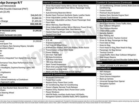 Used 2019 Dodge Durango R/T w/ Blacktop Package image 31