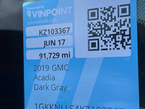 Used 2019 GMC Acadia SLE w/ Driver Alert Package I FWD image 3