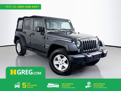 Used 2018 Jeep Wrangler Unlimited Sport S