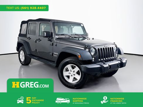 Used 2018 Jeep Wrangler Unlimited Sport S image 1