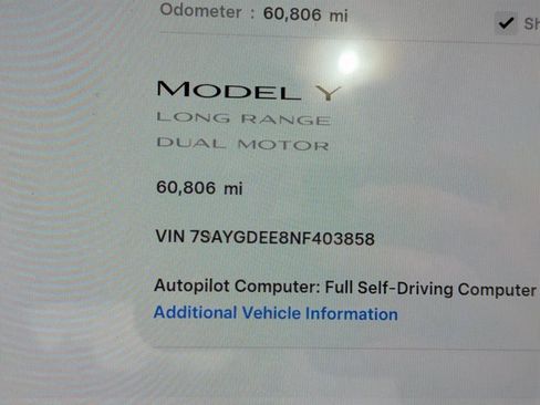 Used 2022 Tesla Model Y Long Range image 8