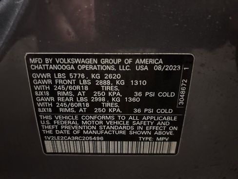 Used 2024 Volkswagen Atlas Cross Sport SE image 13