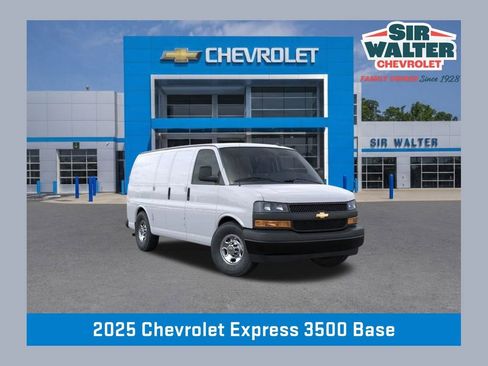 New 2025 Chevrolet Express 3500 w/ Driver Convenience Package RWD image 1