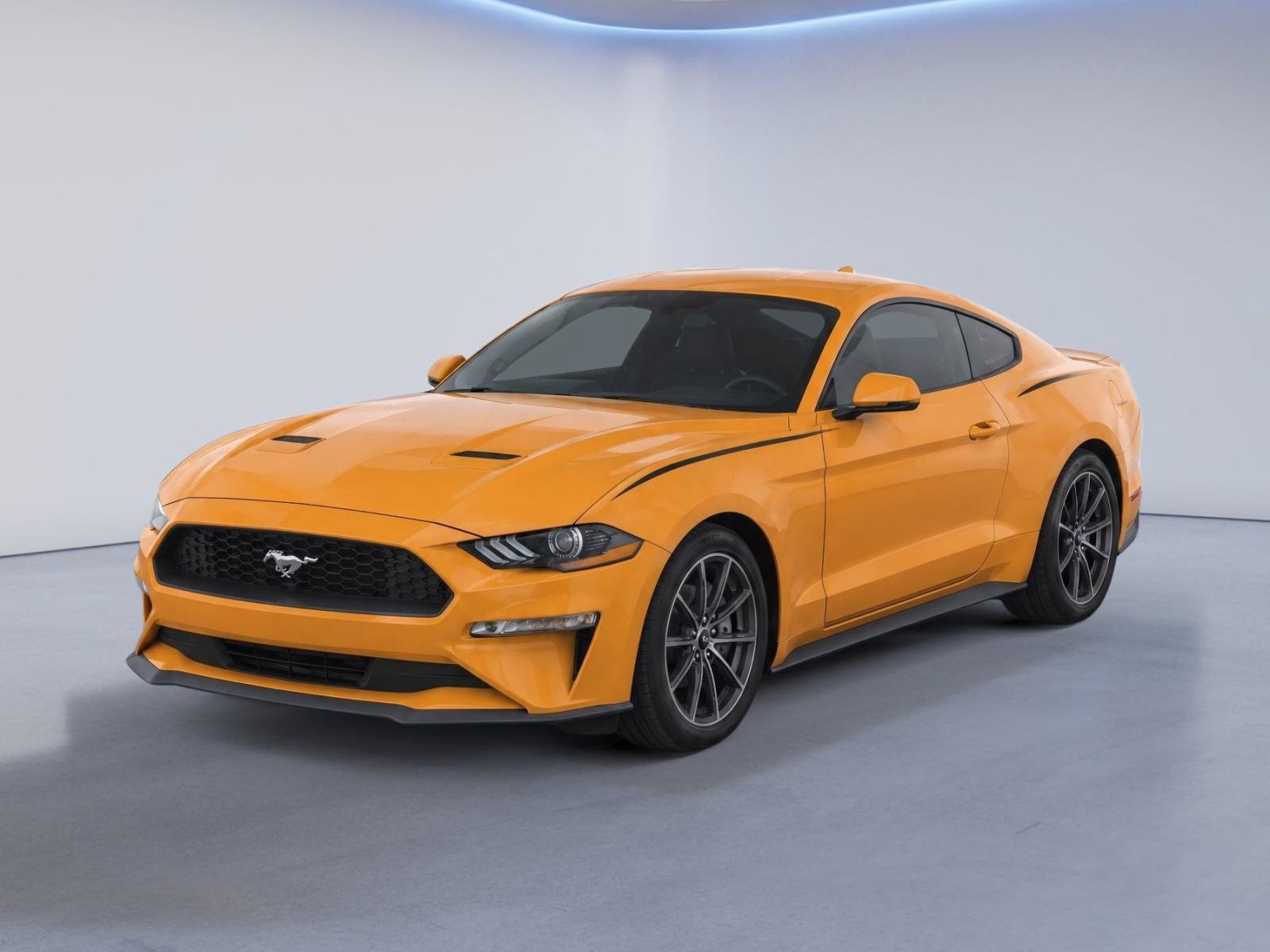 Used 2018 Ford Mustang Premium w/ Wheel & Stripe Package RWD image 1