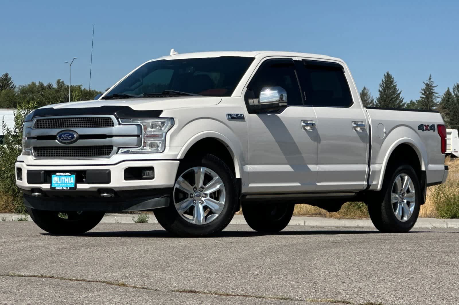 Certified 2019 Ford F150 Platinum w/ Technology Package AWD/4WD image 1