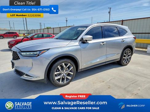 Used 2022 Acura MDX FWD w/ Technology Package image 1