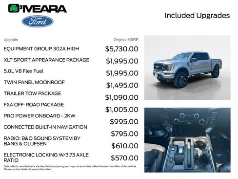 Used 2021 Ford F150 XLT w/ Equipment Group 302A High AWD/4WD image 4