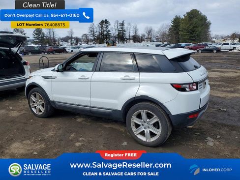 Used 2014 Land Rover Range Rover Evoque Pure Plus image 3