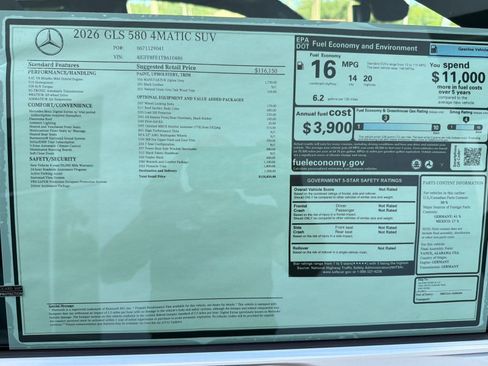 New 2026 Mercedes-Benz GLS 580 4MATIC image 39
