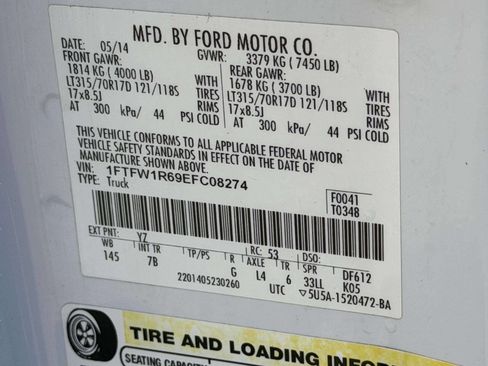 Used 2014 Ford F150 Raptor w/ Equipment Group 801A Luxury image 20