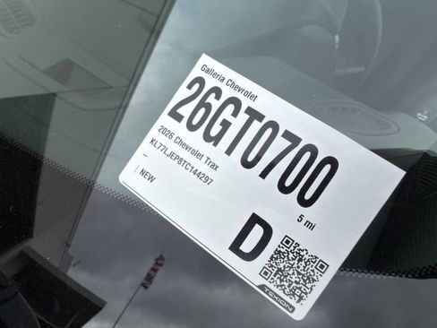 New 2026 Chevrolet Trax RS w/ Driver Confidence Package FWD image 20