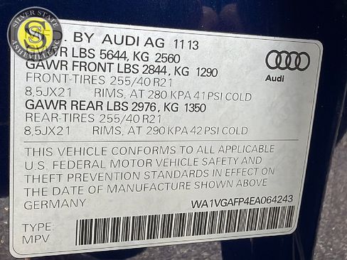 Used 2014 Audi SQ5 Prestige w/ Prestige Package AWD/4WD image 31