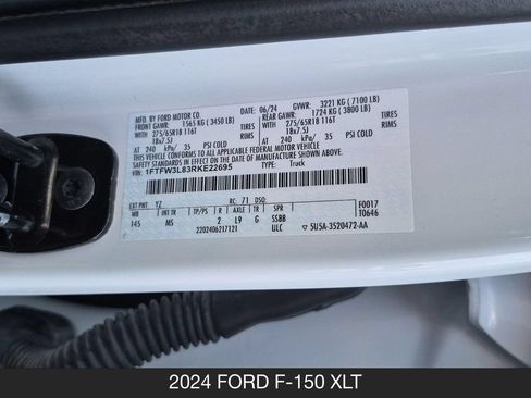 Used 2024 Ford F150 XLT w/ Tow/Haul Package AWD/4WD image 25