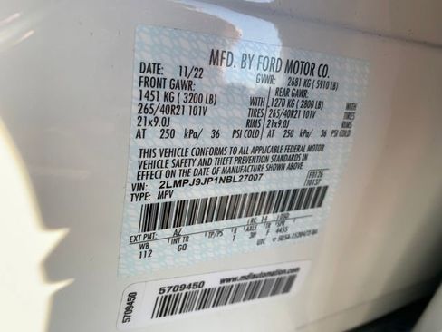 Used 2022 Lincoln Nautilus Black Label image 28