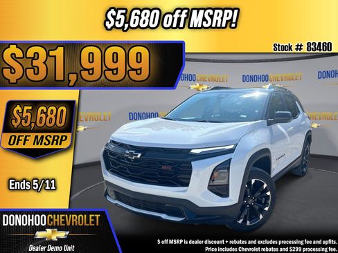 New 2026 Chevrolet Equinox RS w/ Convenience Package III FWD image 1