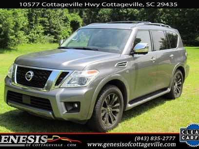 Used 2019 Nissan Armada Platinum w/ Captain's Chairs Package