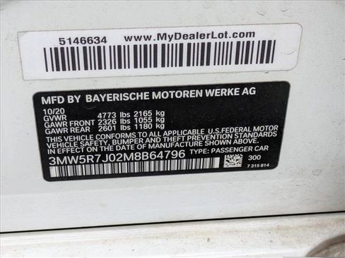 Used 2021 BMW 330i xDrive Sedan w/ Convenience Package image 23