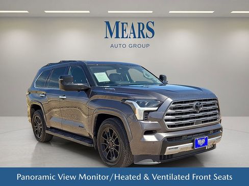 Used 2023 Toyota Sequoia Limited w/ Tow Technology Package AWD/4WD image 8