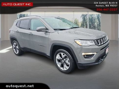 Used 2021 Jeep Compass Limited AWD/4WD image 3