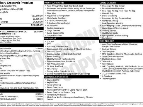 Certified 2025 Subaru Crosstrek 2.5i Premium AWD/4WD image 19