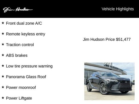 Used 2023 Lexus RX 350 FWD w/ Accessory Package (K3) image 5