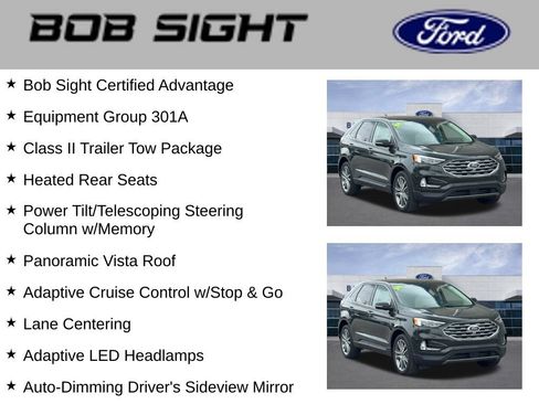 Used 2024 Ford Edge Titanium w/ Equipment Group 301A AWD/4WD image 3