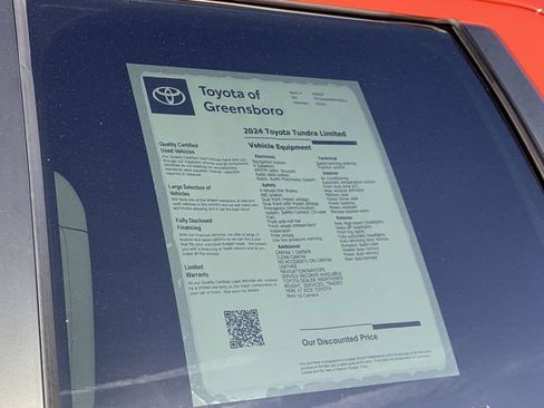 Used 2024 Toyota Tundra Limited w/ TRD Off-Road Package image 38