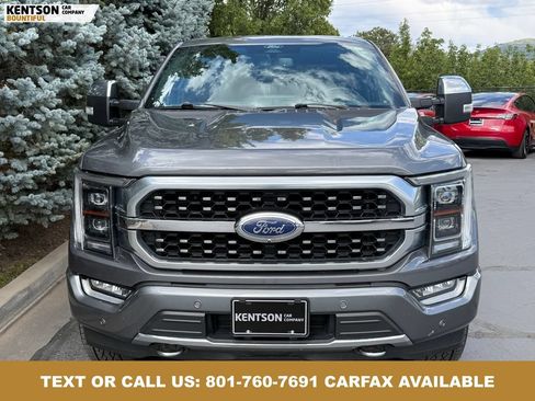 Used 2021 Ford F150 Platinum w/ Equipment Group 701A High AWD/4WD image 2