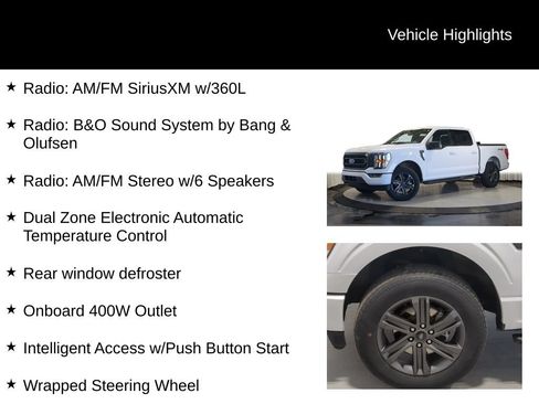 Used 2023 Ford F150 XLT w/ Equipment Group 302A High AWD/4WD image 32