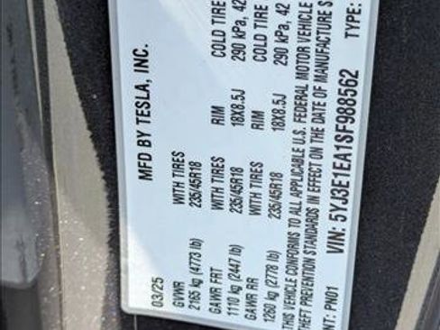 Used 2025 Tesla Model 3 Long Range RWD image 22