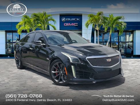 Used 2017 Cadillac CTS V w/ Luxury Package RWD image 1