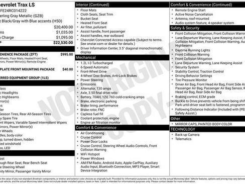 Certified 2024 Chevrolet Trax LS w/ LS Convenience Package image 5