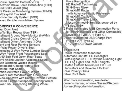 Used 2019 Nissan Murano Platinum w/ Cargo Package image 18