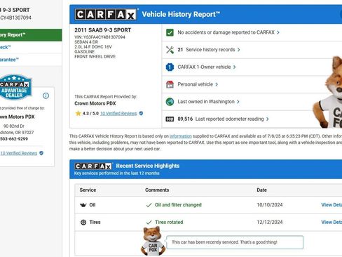 Used 2011 Saab 9-3 Aero image 34