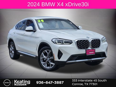 Used 2024 BMW X4 xDrive30i w/ Parking Assistance Package AWD/4WD image 1
