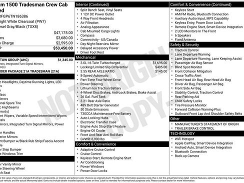 New 2026 RAM 1500 Tradesman w/ Trailer Tow Group image 6