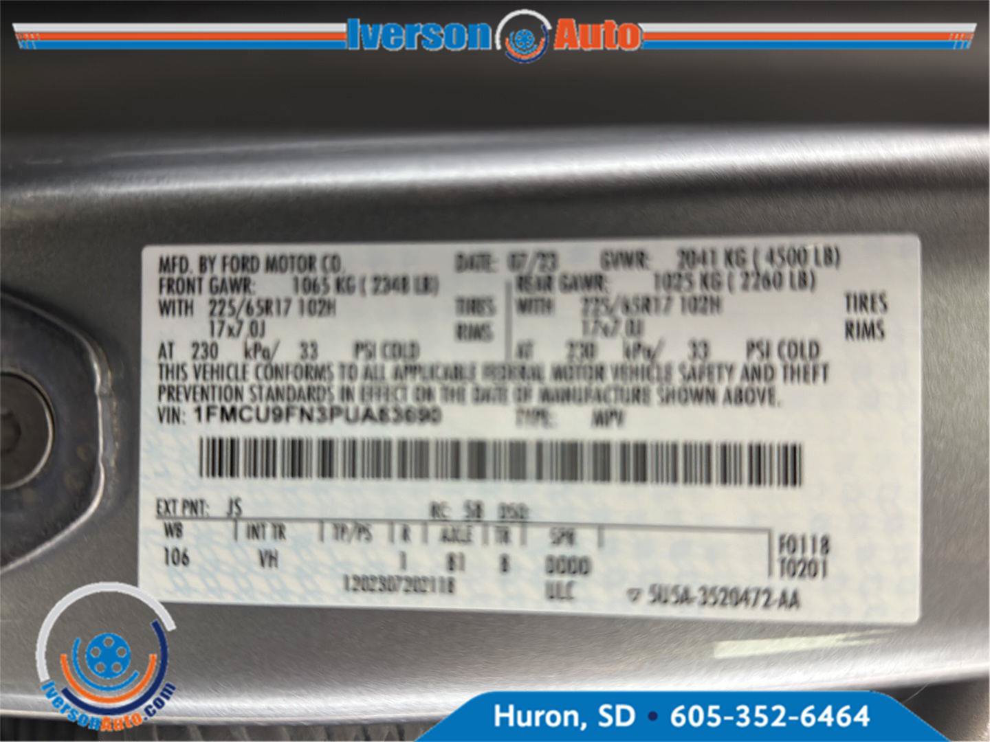 Used 2023 Ford Escape AWD image 10