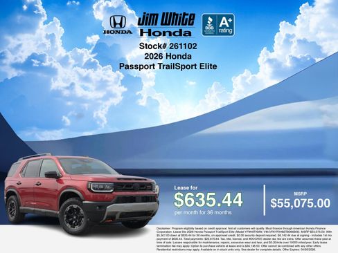 New 2026 Honda Passport TrailSport Elite image 3